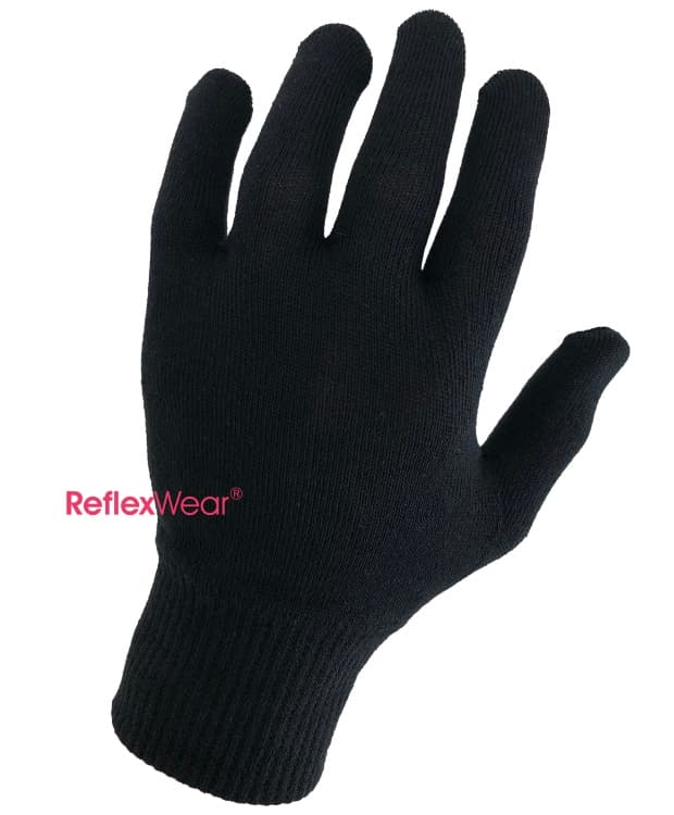 ReflexWear tynde Celliant handsker sort unisex