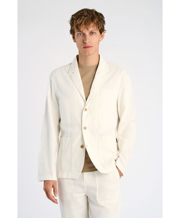Lindbergh blazer i bomuld og hør til herre
