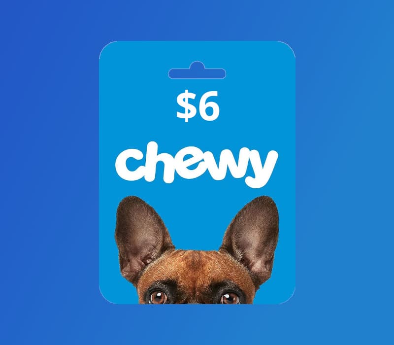 Chewy USD 6 Gift Card US