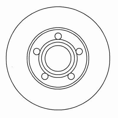 Brake Disc 16248 ABS