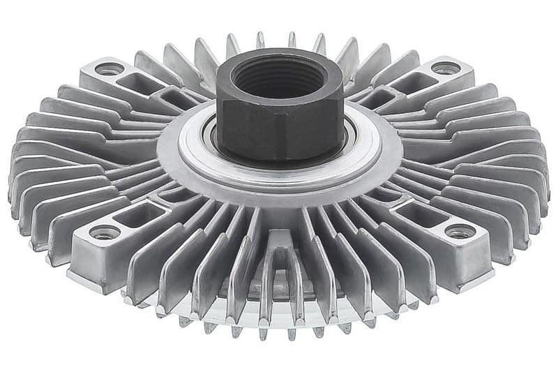 Clutch radiator fan