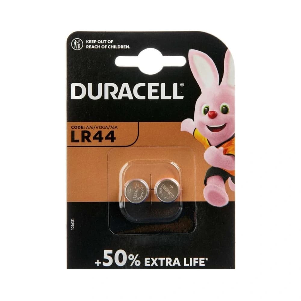 Duracell LR44 Alkalin coin  2 stk