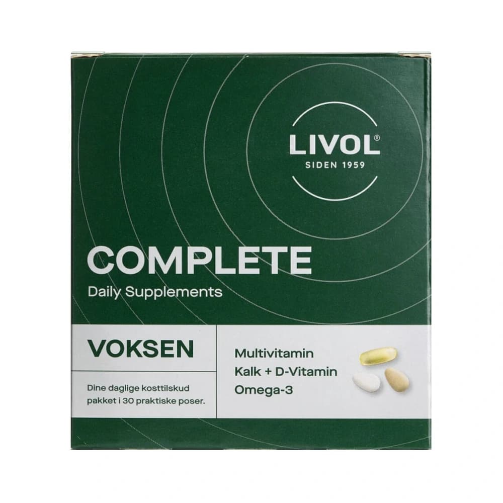 Livol Complete Voksen - 30 stk