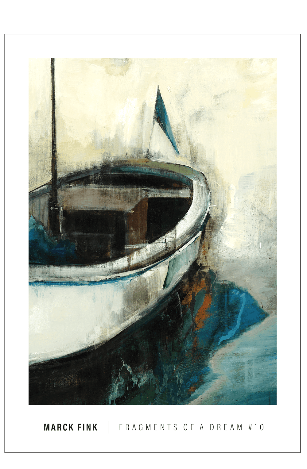 Fragments of a dream #10. Fink. 50 x 70 cm.