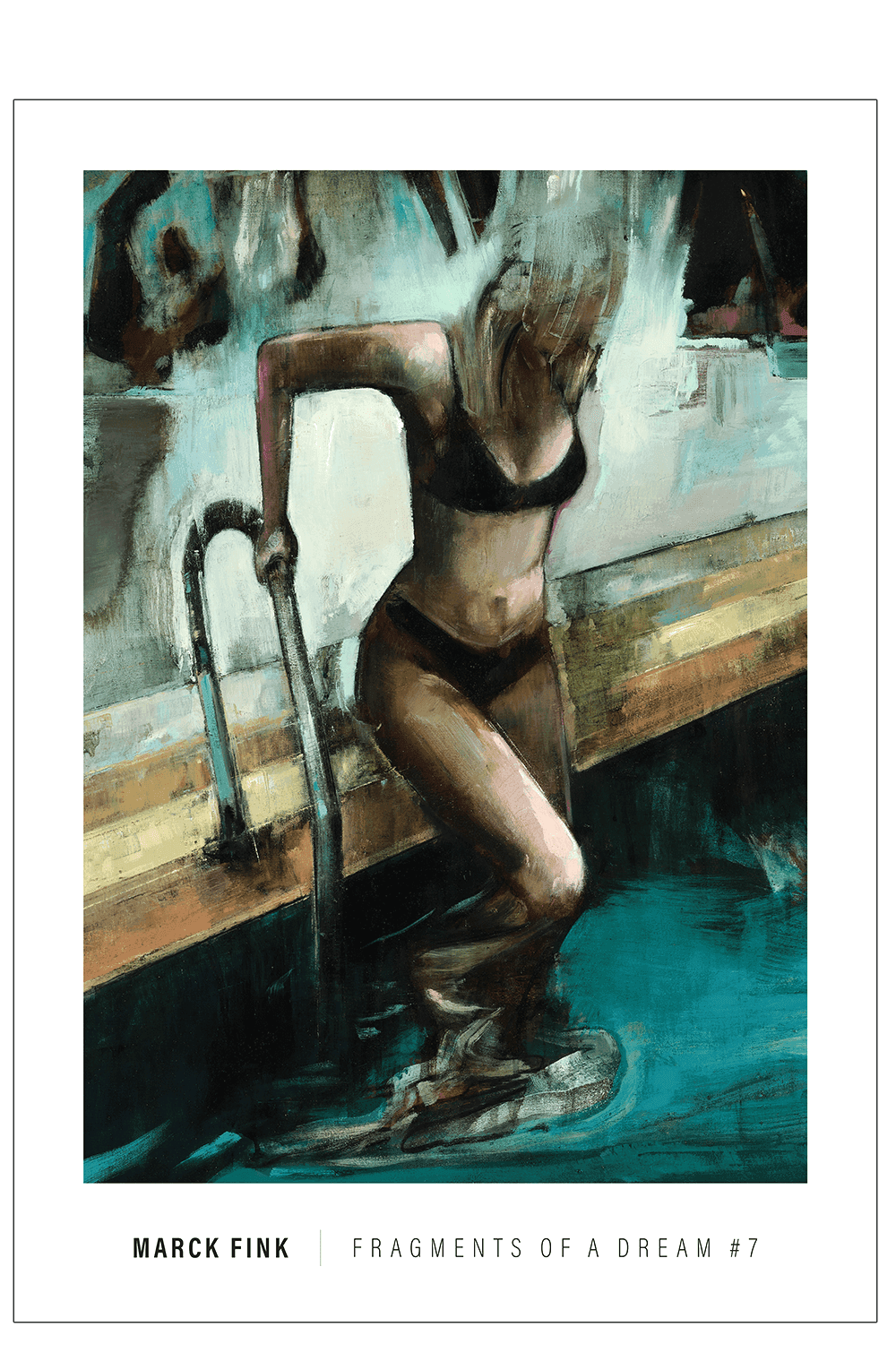 Fragments of a dream #7. Fink 50 x 70 cm.