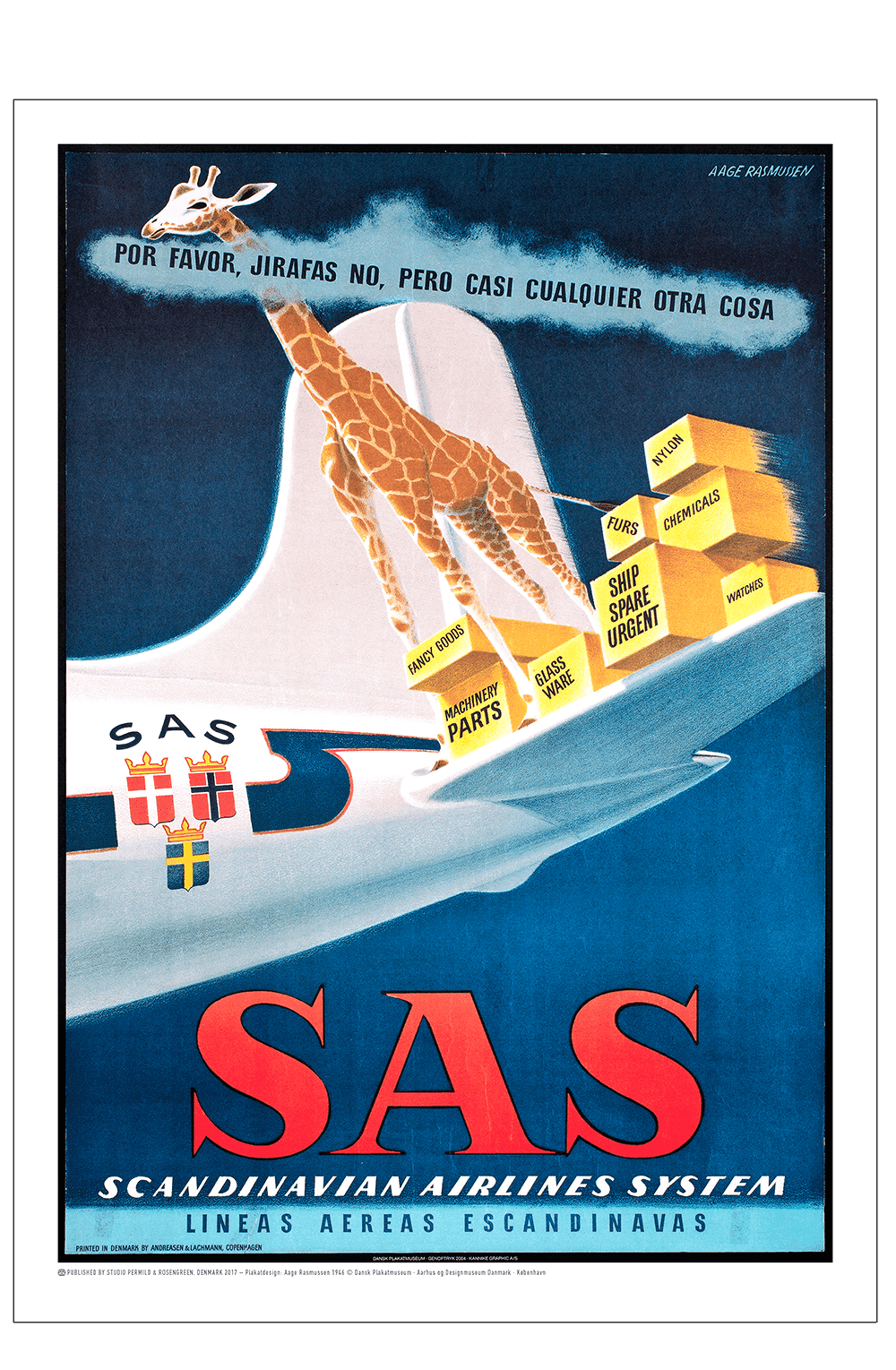 Rasmussen 18 SAS 62 x 100 cm.