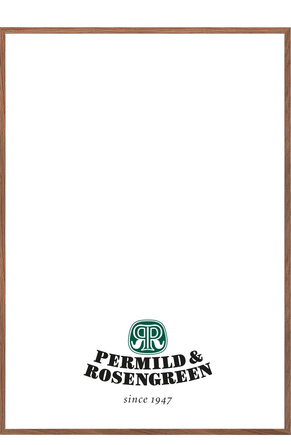 Mørk egetræsramme (Special) 47,1 x 77 cm.