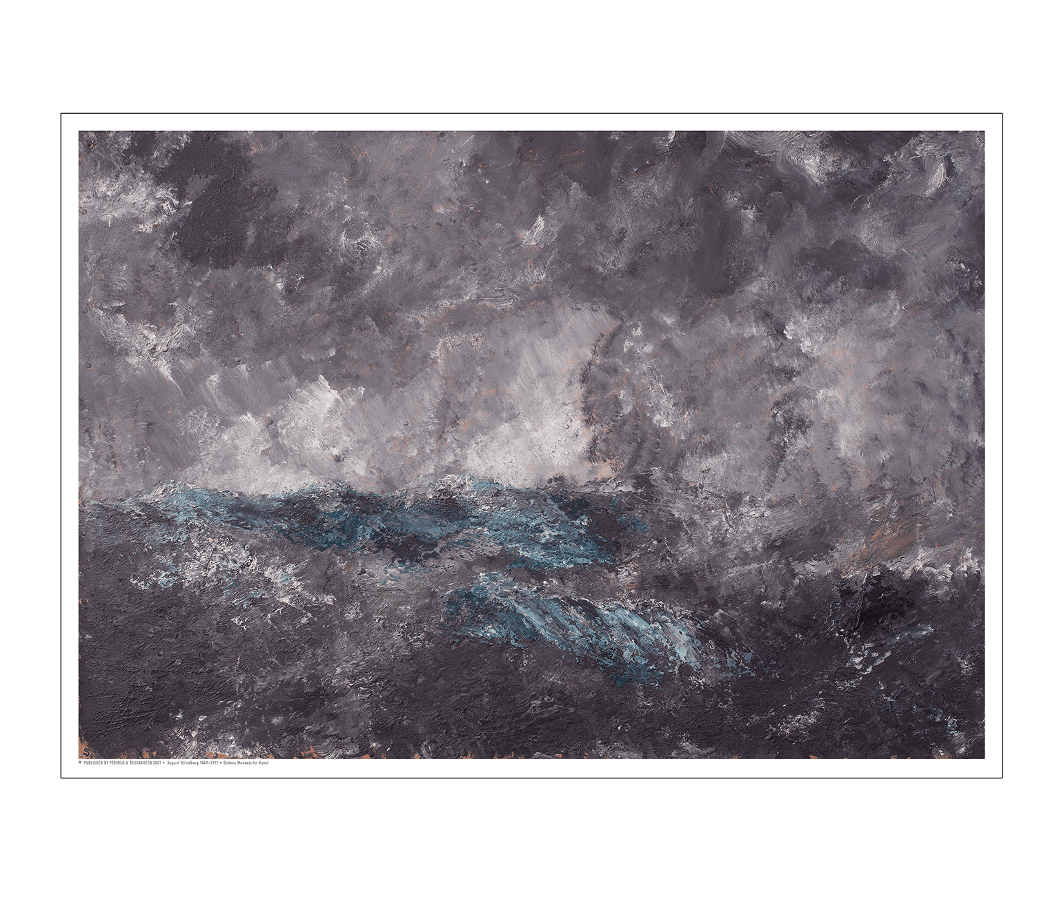 Strindberg, Uvejr i Skærgården A3 (29,7x42 cm)