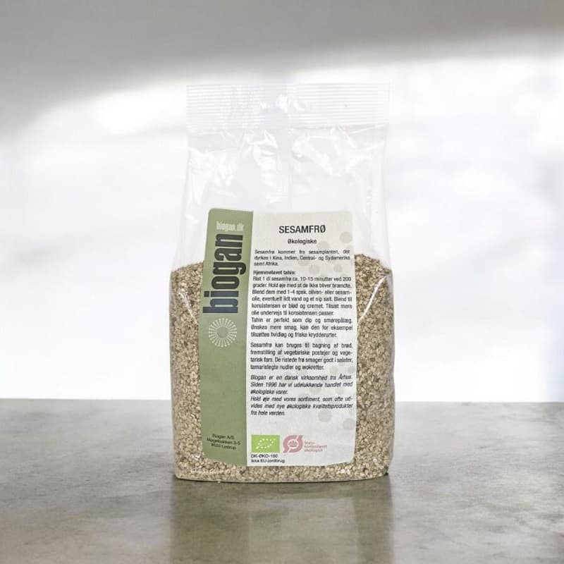 biogan - Økologiske sesamfrø 500g