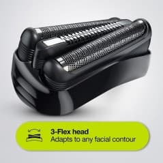 Braun Series 3 300s Barbermaskine Sort
