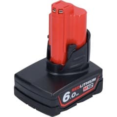 Milwaukee M12 B6 Batteri Litiumion 6Ah