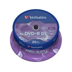 Verbatim 25x DVD+R DL 8.5GB
