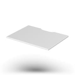 SMS X Series Metal Shelf, White