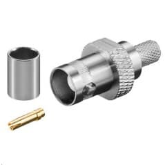 MicroConnect BNC crimp plug for RG59