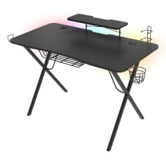 Genesis Holm 300 RGB Bord Stålramme Gaming