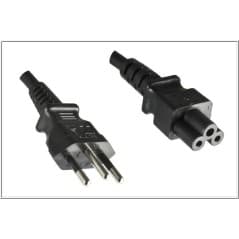 MicroConnect Power Cord Brazil to C5 1.8m