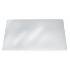 Durable Duraglas Desk Pad Transparent
