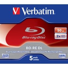 Verbatim 5x BD-RE DL 50GB