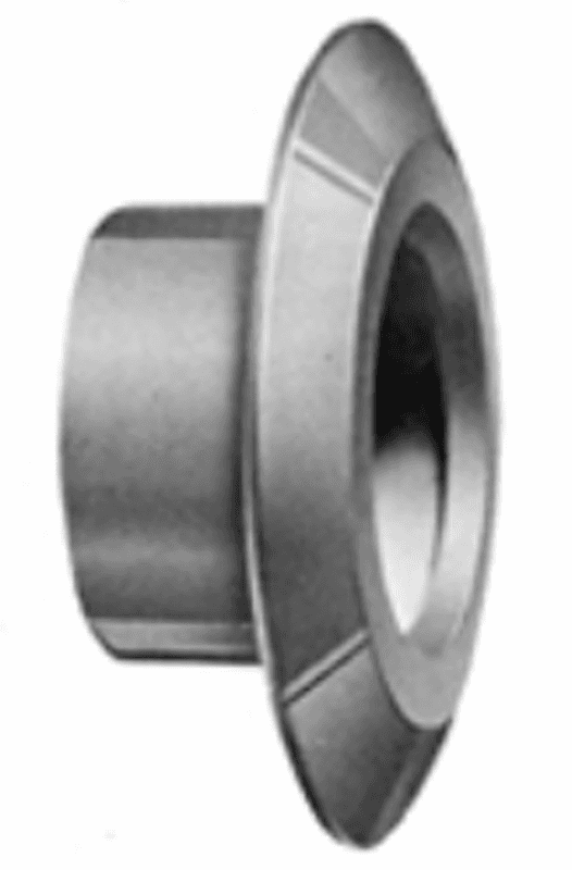 Karfa rosetbøsning 3/8'' - 18 mm, grå ABS. Uden dækkappe