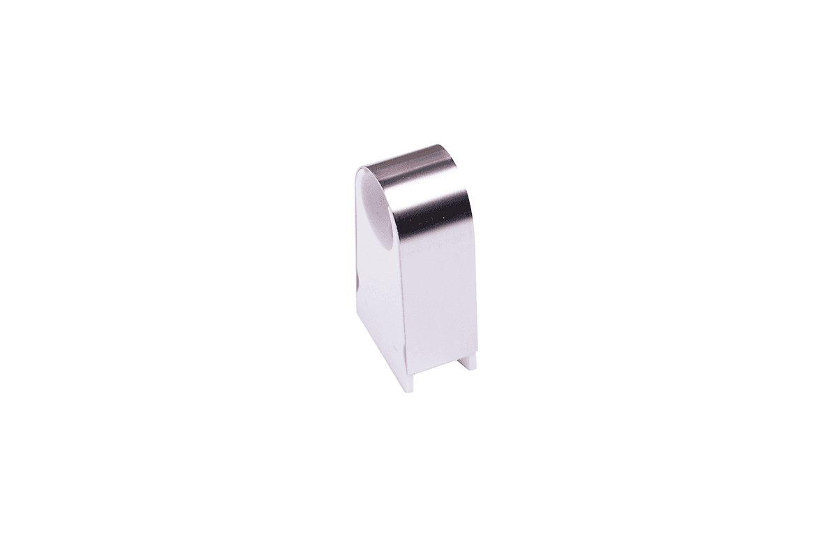 2CLICK Rørbærer ø15x30mm høj stål/POM