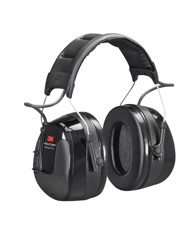 3M Peltor Worktunes Pro fm radio Høreværn. Indbygget antenne i hovedbåndet.