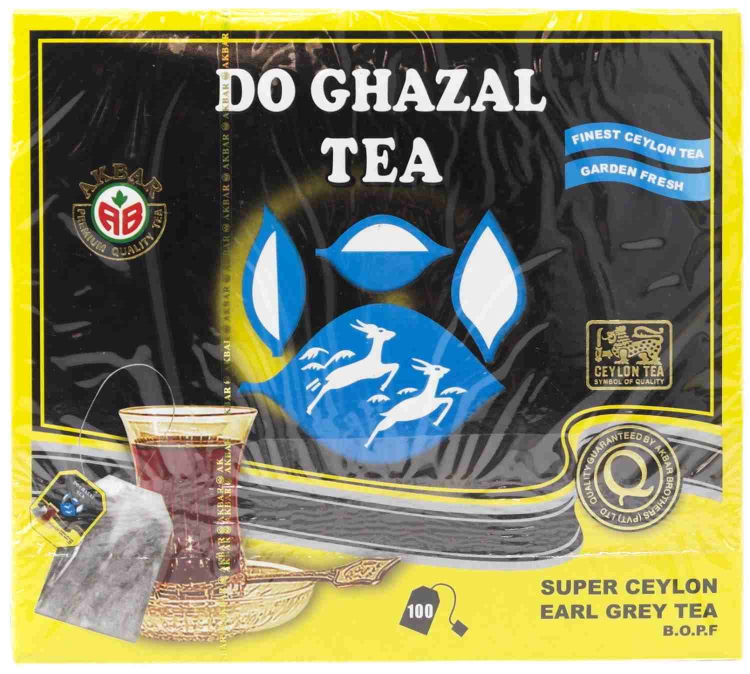 Do Ghazal Earl Grey Te 100 stk