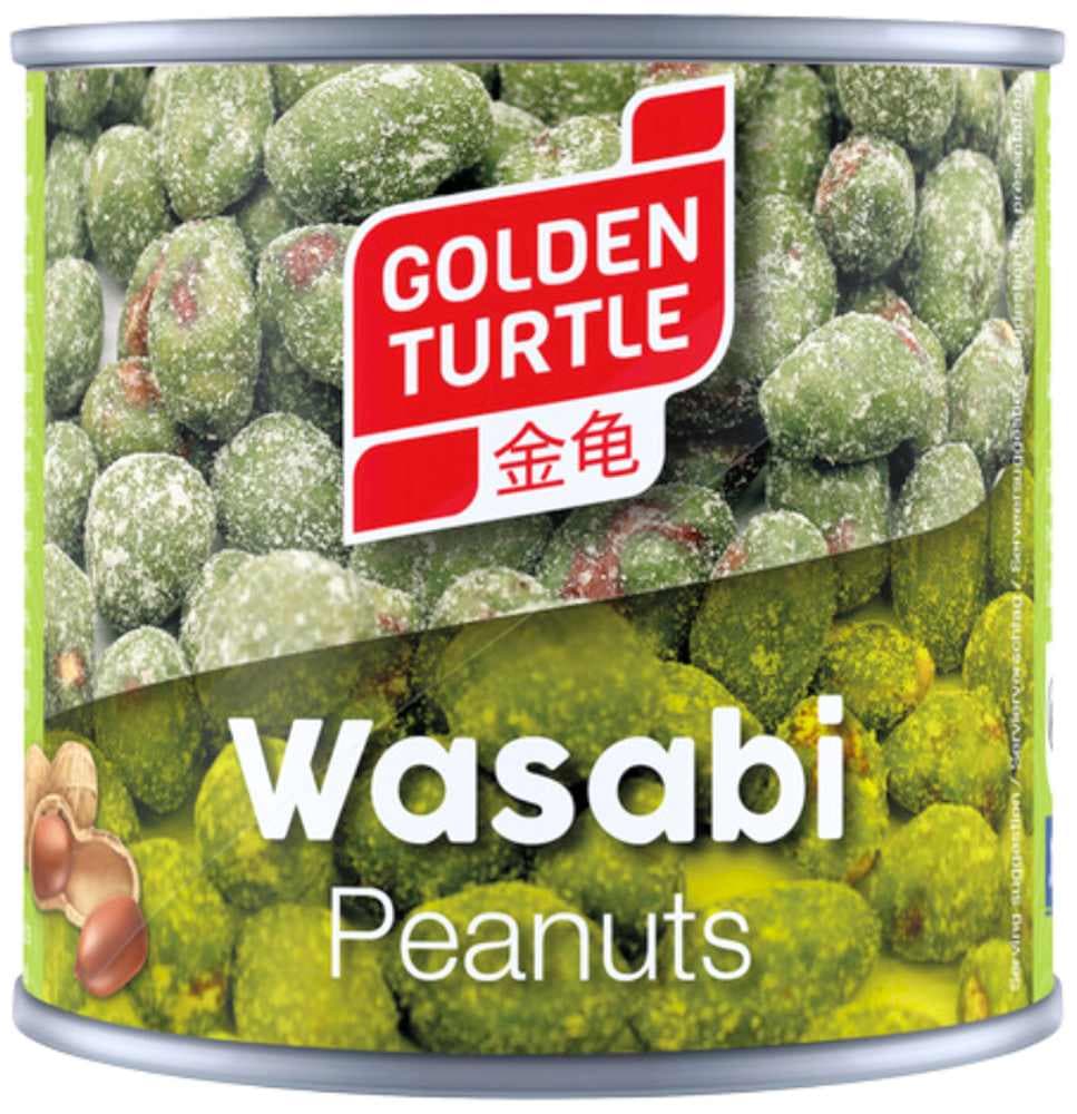 Madspildsvare: Golden Turtle Wasabi Peanuts 140 g