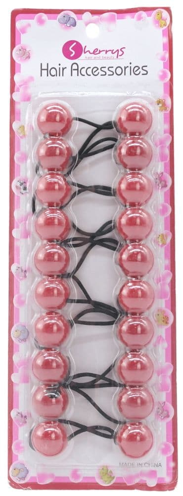 Sherrys Hår Accessories Rød 10 stk