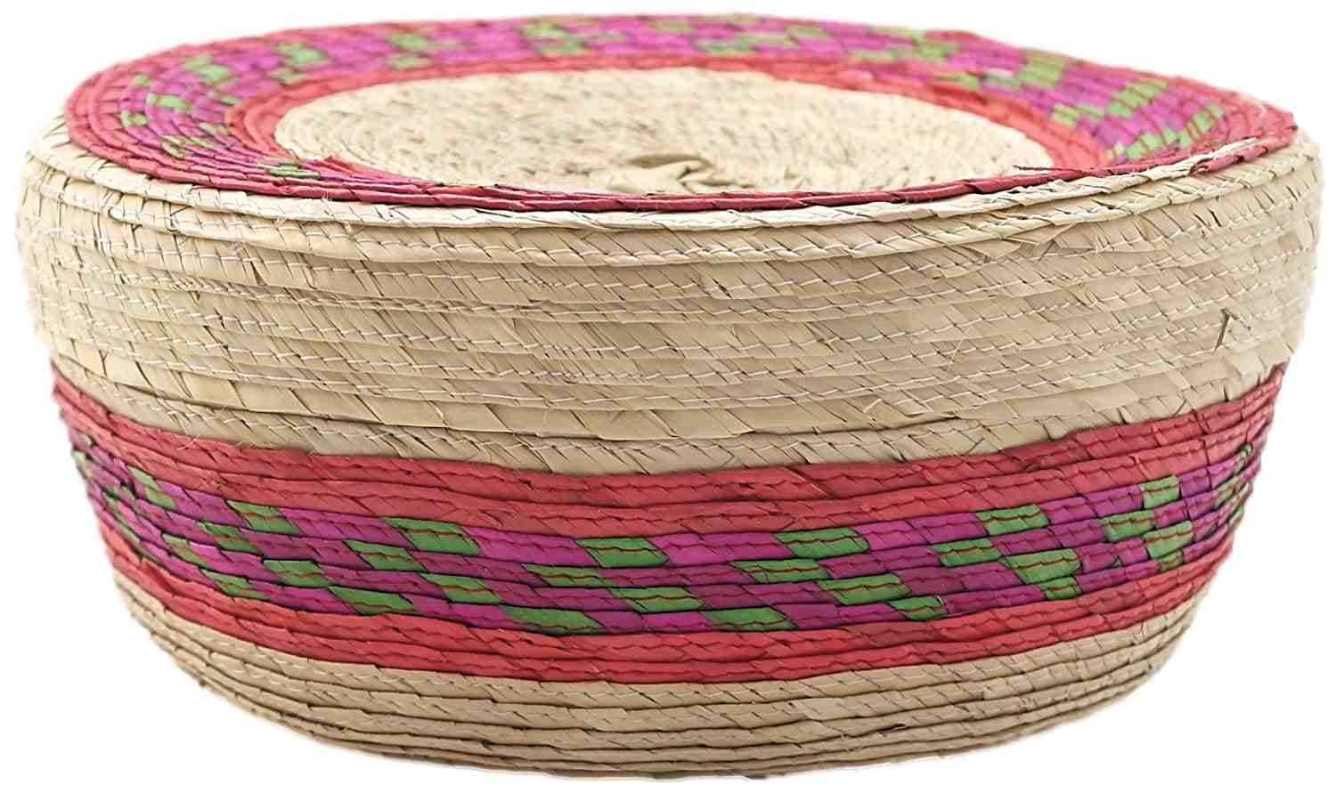 Tortilla Brødkurv m. Låg - Rød