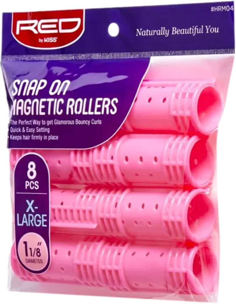Red By Kiss Magnetic Rollers X-large
