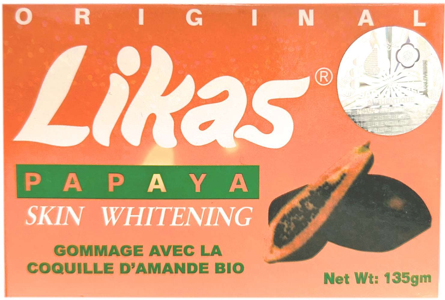 Likas Papaya Skin Whitening Scrub 135 g