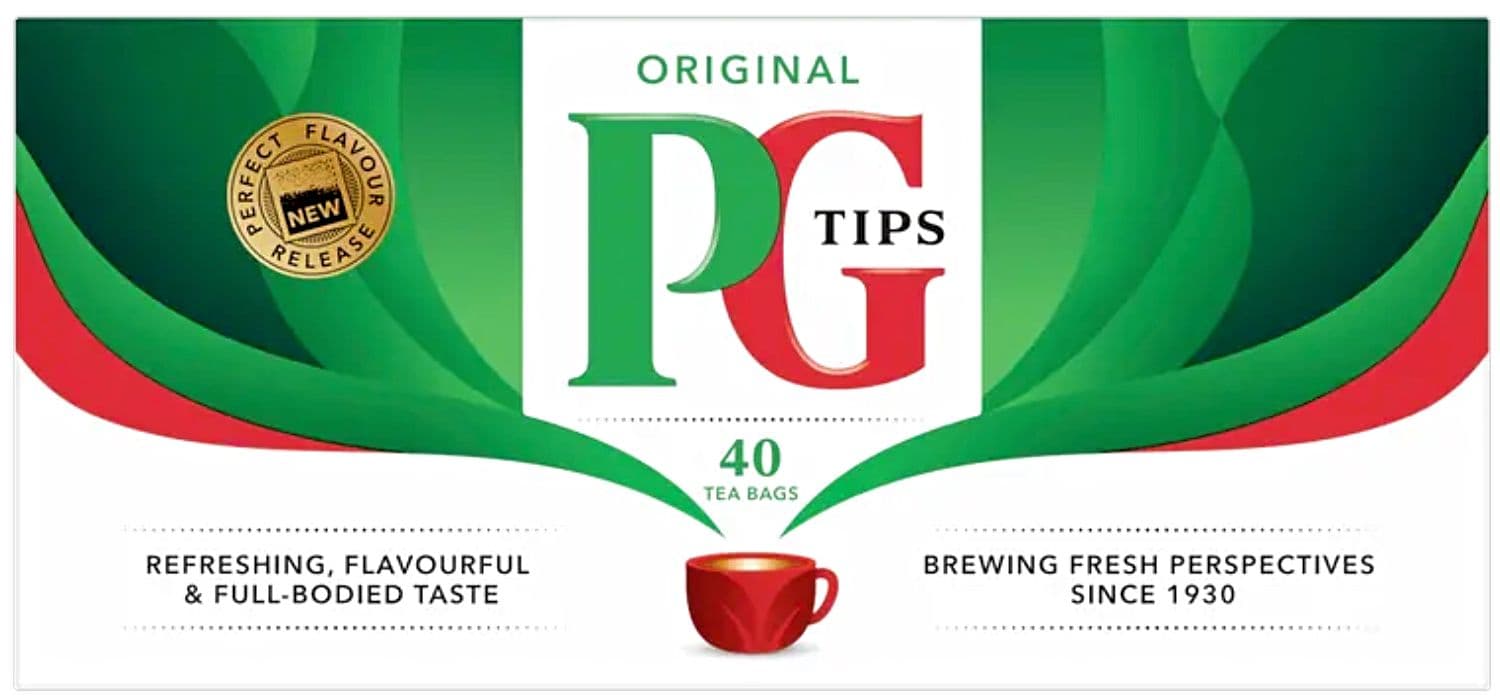 PG Tips Te 40 stk