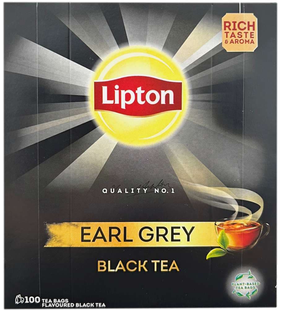Madspildsvare: Lipton Earl Grey Te 100 stk