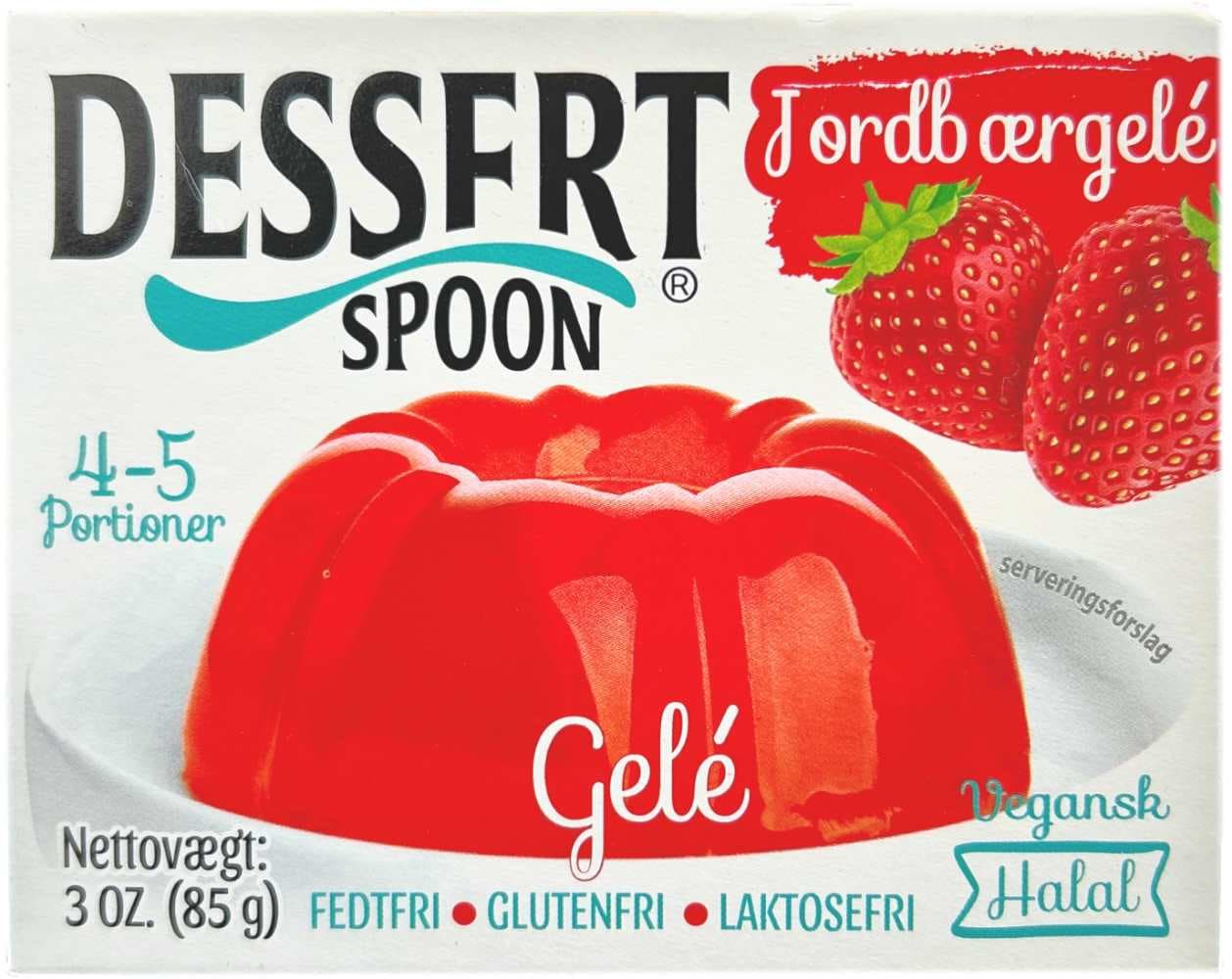 Dessert Spoon Jordbærgele 85 g