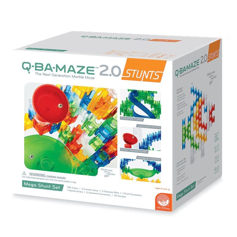 Q-Ba-Maze Mega Stunt Set - Kuglebane