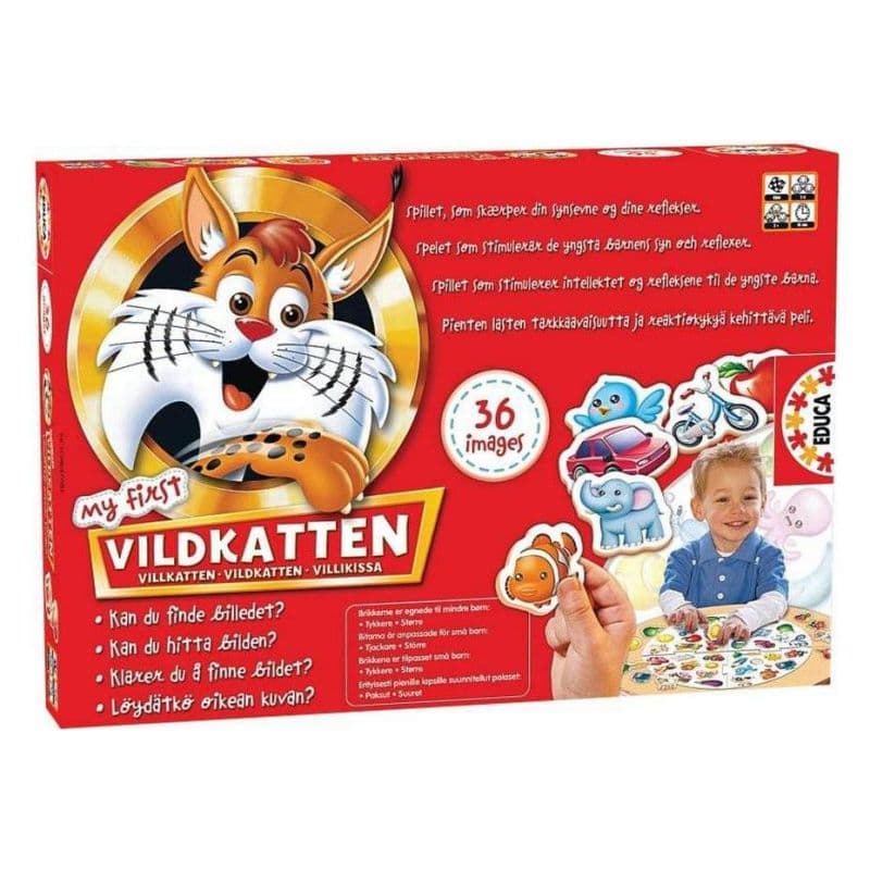Mit første Vildkatten - Spil 36 billeder