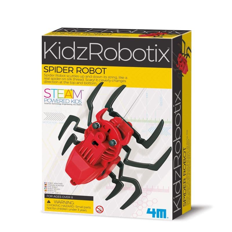 Byg en edderkop robot (8-13)