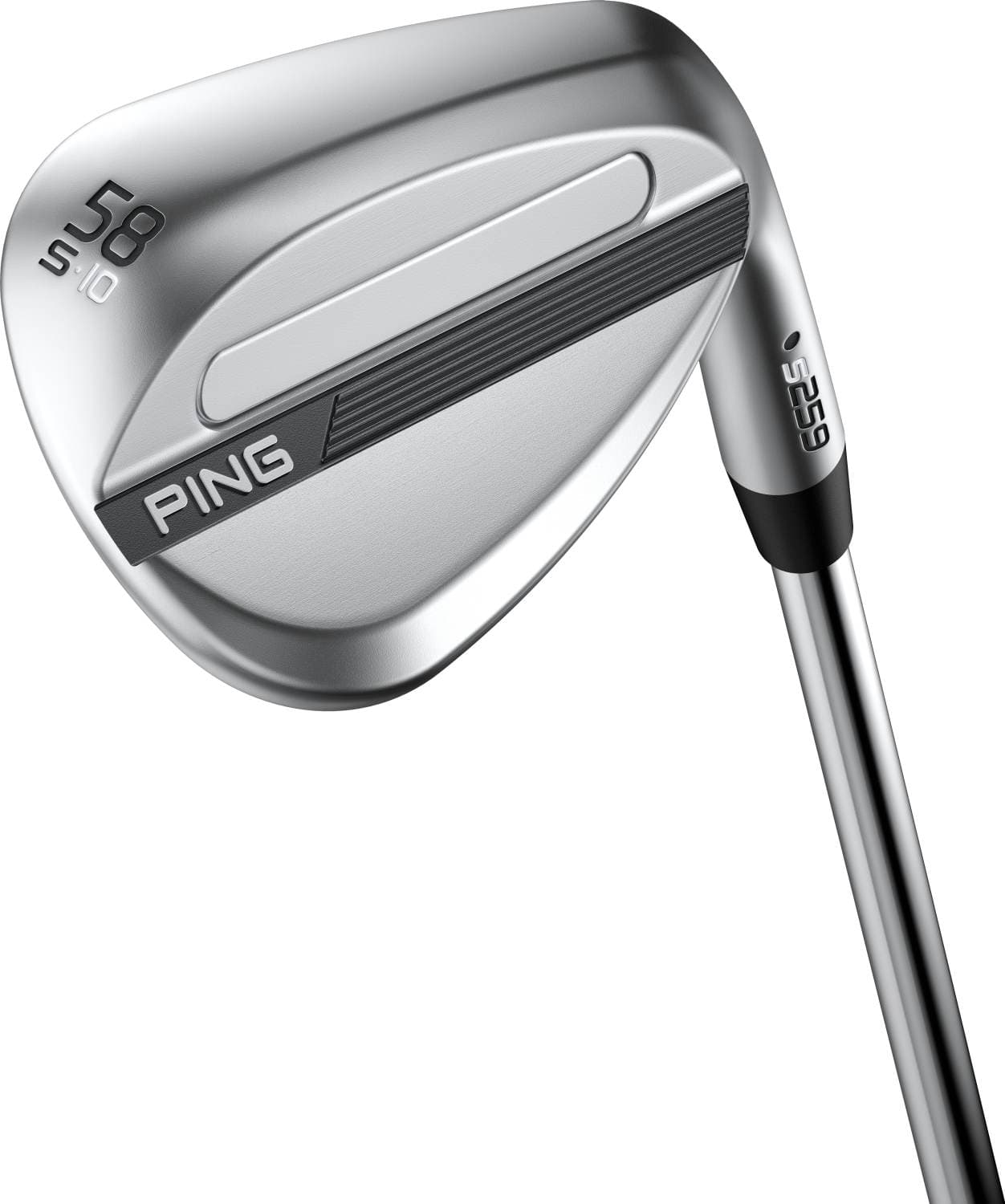 Ping S259 Herre Sand Wedge - Chrome - Højre - 56.0° / 12° / S - Ping Alta CB Blue Regular Grafit