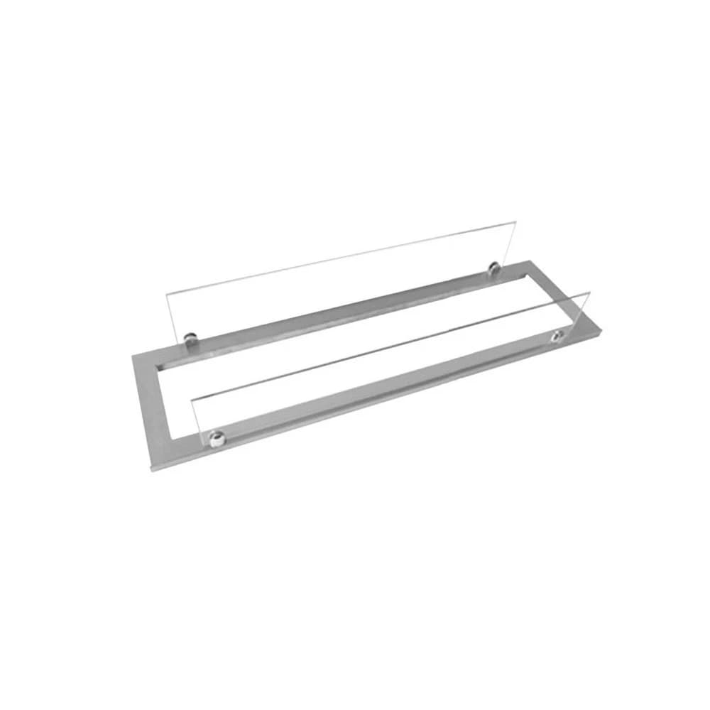 Stålramme med glas til 60 cm superior | Biopejs-shop.dk