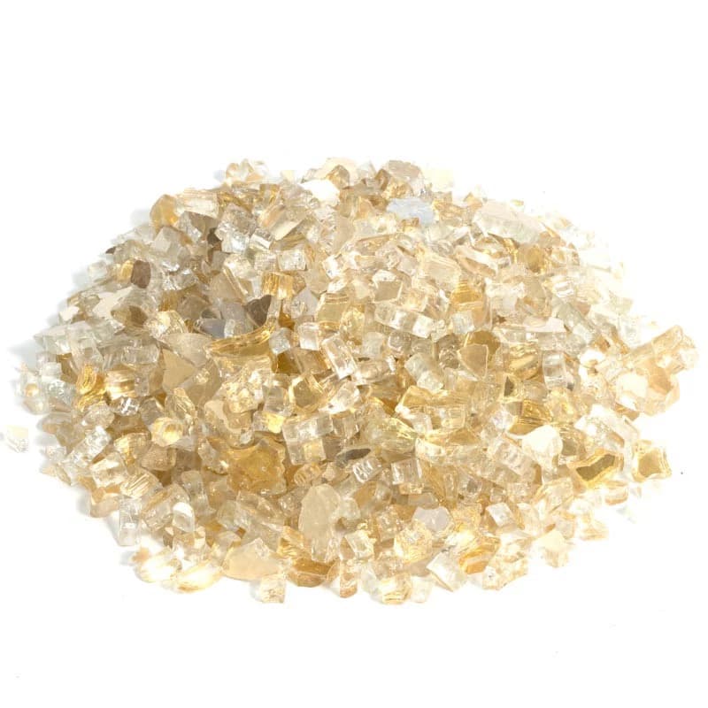 Dekorationsten - gylden glas | Biopejs-shop.dk