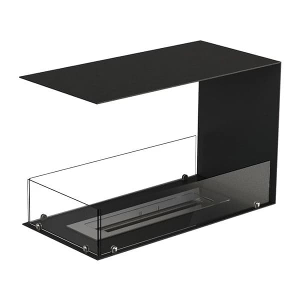 3-sidet Indbygningsbiopejs på 80 cm | Foco Room Divider 800