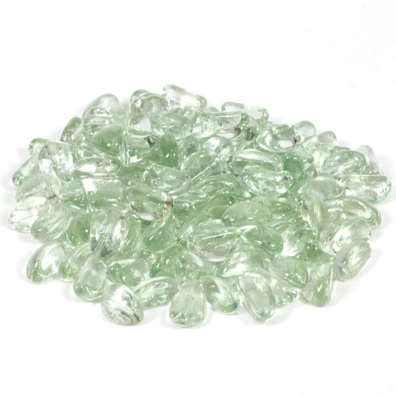 Dekorationssten - lyse glassten | Biopejs-shop.dk