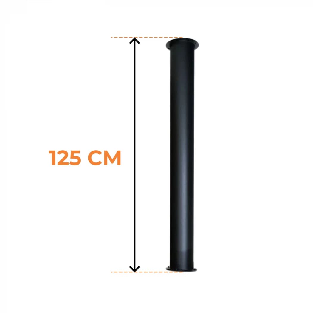 Toronto Rør 125 cm - Totallængde 165 cm | Biopejs-shop.dk