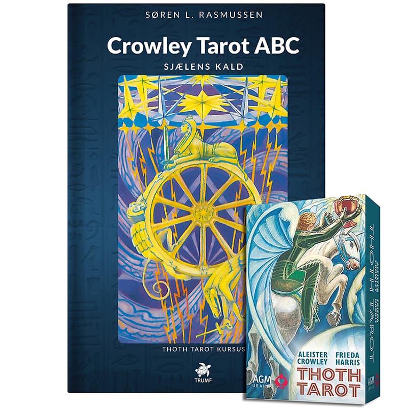 Crowley Tarot ABC bog med standard kort