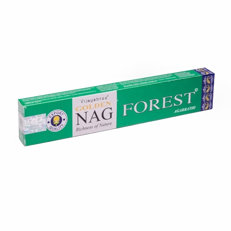 Golden Nag Forest røgelse - Røgelsespinde - 15 gram