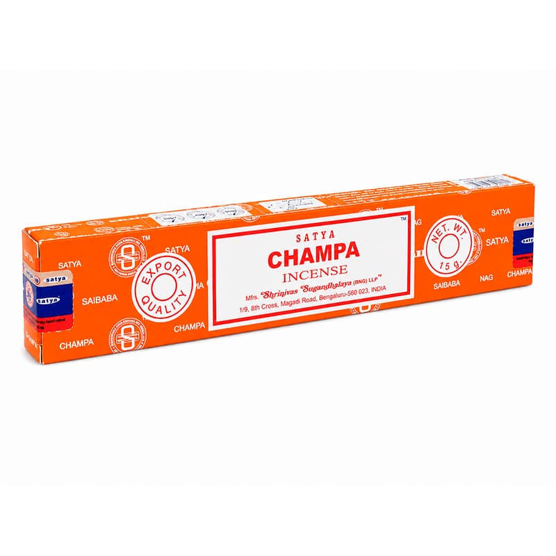 Satya Champa røgelse - Røgelsespinde - 15 gram