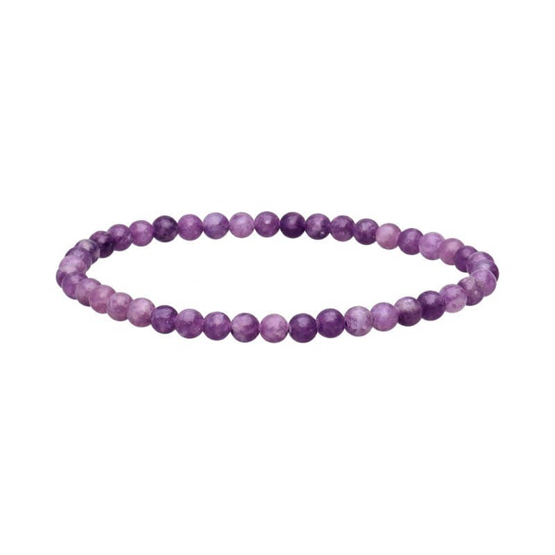 Armbånd Lepidolit - 4mm