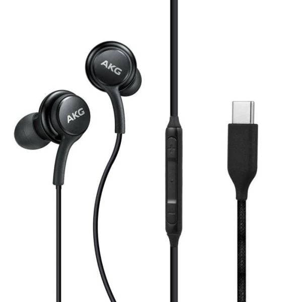 Original Samsung AKG EO-IC100B Hovedtelefoner med USB-C stik - Sort