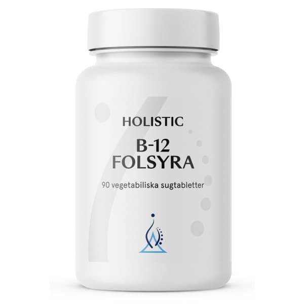 Holistic B12 Folsyre, 90 tabletter