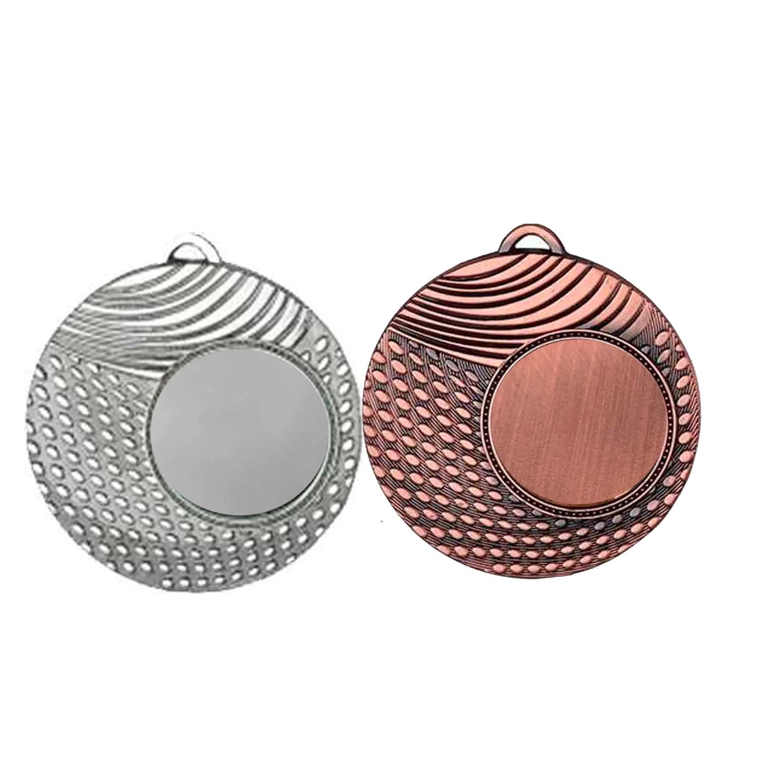 Medalje prikket 50 mm inkl. medaljebånd
